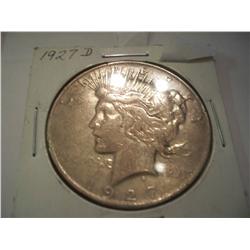 1927-D Silver Peace Dollar