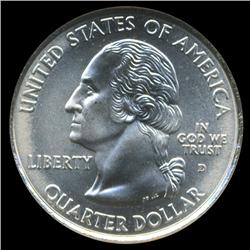 2007D Wyoming GEM 25c NGC MS66 SMS (COI-9674)