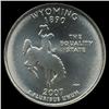 Image 2 : 2007D Wyoming GEM 25c NGC MS66 SMS (COI-9674)