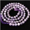 75twc Amethyst Bead Strand 18" (JEW-3002)