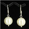 White South Sea Pearl Earrings (JEW-3507)