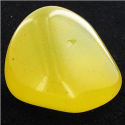 37.9ct Yellow Opal Freeform Cabochon (GEM-34254)