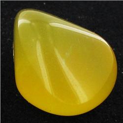18.3ct Yellow Opal Freeform Cabochon (GEM-34322)