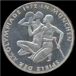 1972J Germany Silver 10 Mark MS66+ ERROR (COI-8546)