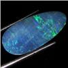 2.7ct Australian Black Opal Doublet Full Fire (GEM-35874)