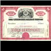1960s Erie Lakawana Stock Certificate Scarce (COI-3320)