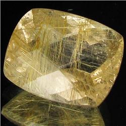 16.25ct Faceted Golden Rutile Quartz (GEM-32051)