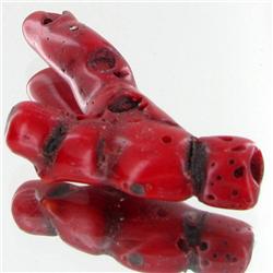 68.05ct Red Coral Freeform (MIN-000692)