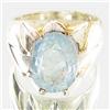 67.87twc Aquamarine Sterling Ring (JEW-2799)