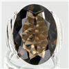 56.13twc Smoky Quartz Sterling Ring (JEW-3413)