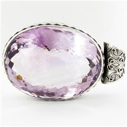 285twc Purple Pink Amethyst Sterling Pendant (JEW-3334)