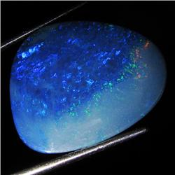 8.3ct Australian Black Opal Doublet Full Fire (GEM-36500)