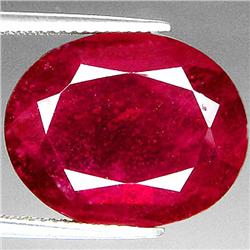 19.04ct Oval Blood Red Ruby Mozambique (GEM-33456)