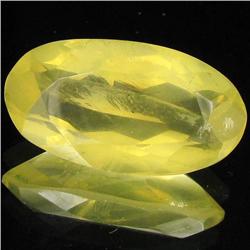 32.05ct Untreated Natural Lemon Citrine Oval (GEM-31935)