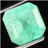 3.12ct Natural Colombian Emerald Cut Mint Green (GEM-29377)