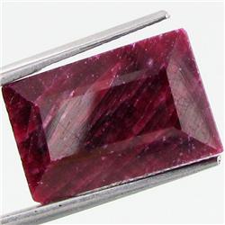 91.38ct African Ruby Rectangle Cut (GEM-37053)