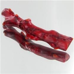 71.4ct Red Coral Freeform (MIN-000655)
