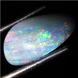 5.1ct Australian Black Opal Doublet Full Fire (GEM-35992)