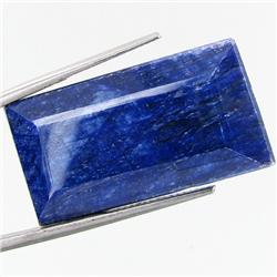 161.4ct Dark Blue African Sapphire Rectangle Cut (GEM-37030)