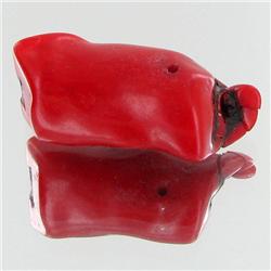 72.95ct Red Coral Freeform (MIN-000620)