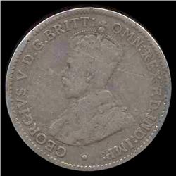 1912 Australia 3p Circulated (COI-8618)