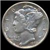 1942S Mercury Dime Gem MS65 (COI-8396)