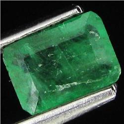 .74ct Octagon Emerald Deep Green Colombia (GEM-8919A)