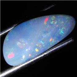3.45ct Australian Black Opal Doublet Full Fire (GEM-35964)