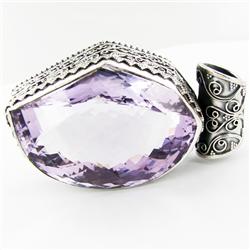 310twc Purple Pink Amethyst Sterling Pendant (JEW-3338)
