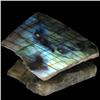 Image 1 : 188.7ct Flashy Peacock Color Labradorite Slab (GEM-33651)