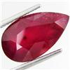 6.90ct Astonishing Natural Blood Ruby Pear (GEM-29398)