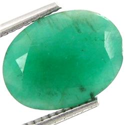 4.70ct Emerald Oval Green Afghan (GEM-17140)