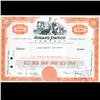 1960s Howard Johnson Stock Certificate Scarce (CUR-06403)