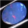 1.14ct Australian Black Opal Doublet Full Fire (GEM-35831)