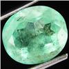 3.74ct Natural Colombian Emerald Oval Mint Green (GEM-29375)