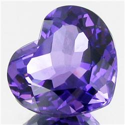 29.49ct    Purple Clr Change Brazil Amethyst Heart (GEM-33369)