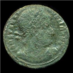 300AD Roman Bronze Coin Higher Grade (COI-9375)