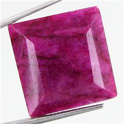 60.16ct African Ruby Square Cut (GEM-37087)