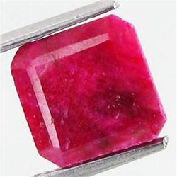 2.68ct African Ruby Octagon Cut (GEM-37077)