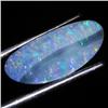 2.55ct Australian Black Opal Doublet Full Fire (GEM-36284)