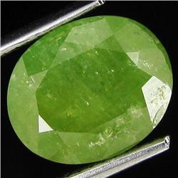 5.74ct Green Demantoid Garnet Oval (GEM-29430)