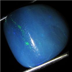 11.48ct Australian Black Opal Doublet Full Fire (GEM-35976)