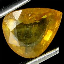 2.13ct Pear Cut Genuine Yellow Sapphire (GEM-24312)