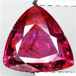 1.70ct Trillion Unheated  Orange Pink Sapphire (GEM-35240)