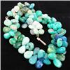 700twc Peruvian Opal Beads Sterling Necklace (JEW-3130)