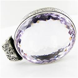 260twc Purple Pink Amethyst Sterling Pendant (JEW-3335)