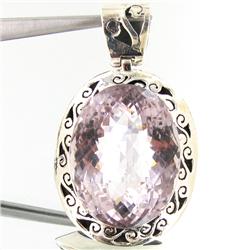 170twc Purple Pink Amethyst Sterling Pendant (JEW-3321)