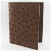 Mens Upright Ostrich Hide Skin Wallet (ACT-255)