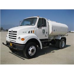 1999 Sterling 2,000 Gallon S/A Water Truck