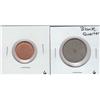 Image 1 : QUARTER AND CENT PLANCHET ERROR